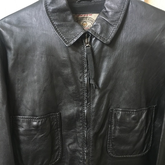 Armani Leather Jacker - Picture 4 of 7